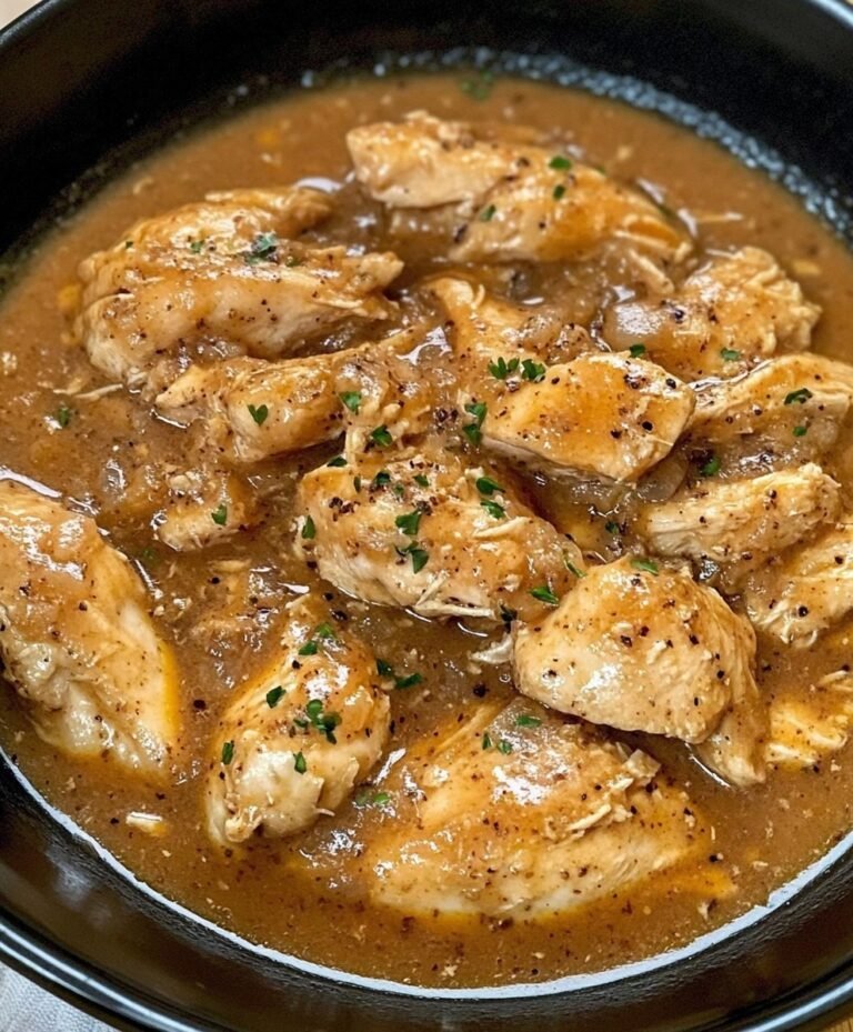 Slow Cooked Chicken & Gravy: Comfort Food Made Effortless