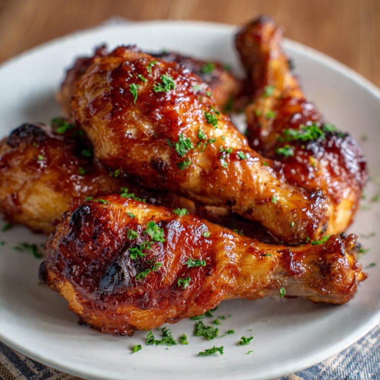 2-Ingredient Air Fryer BBQ Drumsticks (Easy & Family Favorite)
