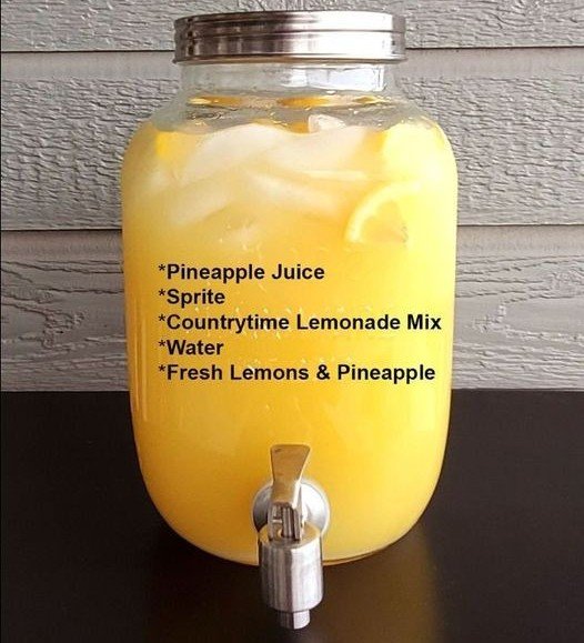 Pineapple Lemonade: Easy Crisp Summer Party Recipe