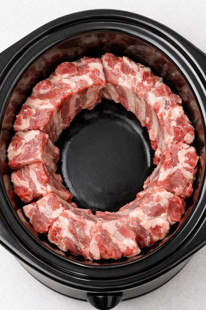 Best 4-Ingredient Slow Cooker Sticky Spareribs (Easy Vintage Crockpot Dinner)