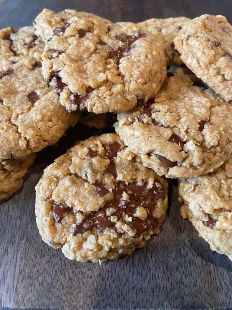 Brown Butter Oatmeal Chocolate Chip Cookies