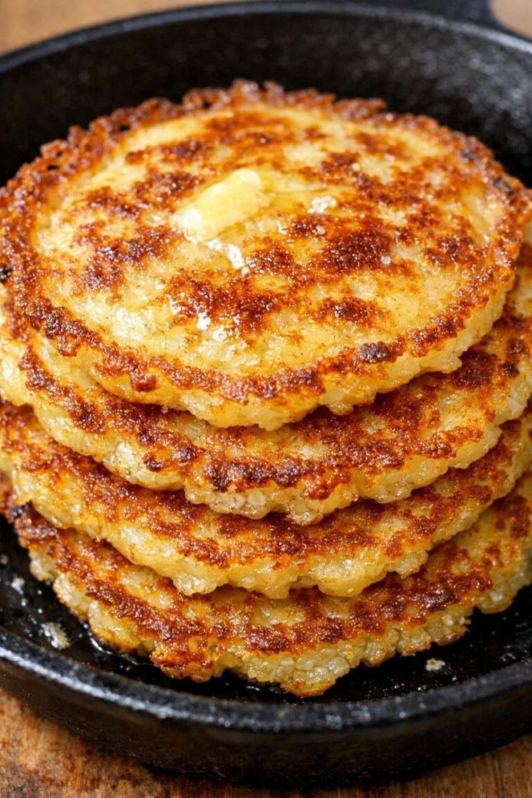 Southern 4-Ingredient Poor Man Hoecakes