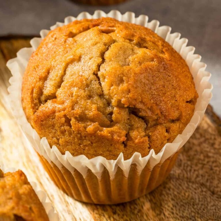 2-Ingredient Pumpkin Spice Muffins – Easy Fall Recipe